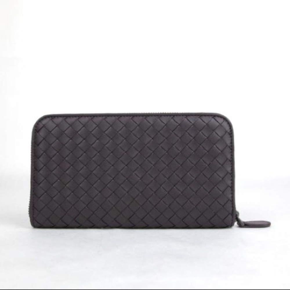 Bottega Veneta Dark Plum Wallet